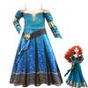 Girls Halloween Costume Dress Cartoon Print Cosplay Party Fancy Outfit with Tutu Skirt