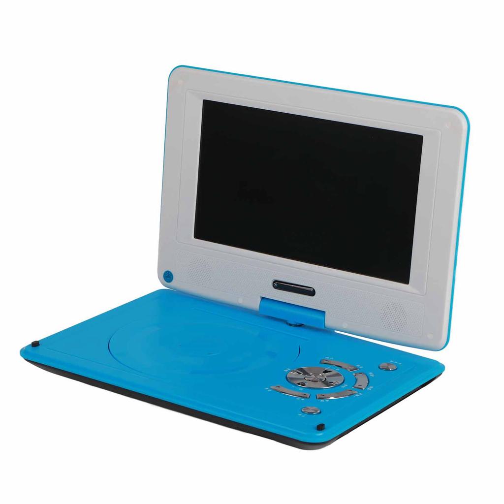 9 Inch Portable DVD Player Multifunction Full HD Car Travel DVD Player with USB Port for Travel Outdoor Car