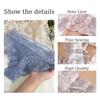 FINETOO 3Pcs Sexy Lace Star Perspective Thongs Panties Women High Waist Breathable Underwear Female Soft Intimates Lingerie 2026