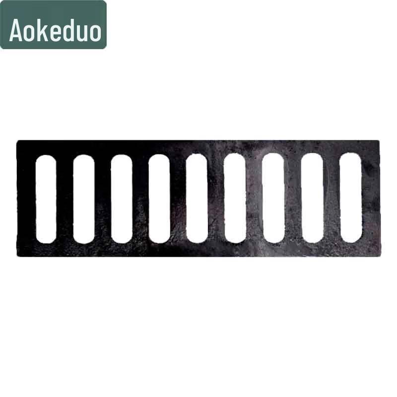 Aokedu Heavy-Duty Cast Iron Manhole  Trench Cover