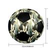 Vibrant Outlander Indoor Soccer Ball Colorful Machine Stitched PVC Size 5 Team Training Competition Ready Durable High-Bounce Cool Sports Gift