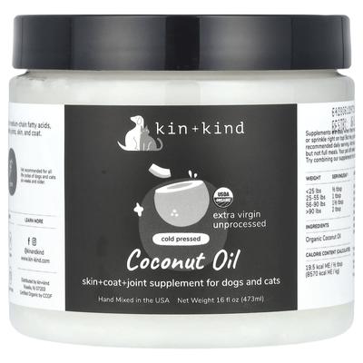 Cold Pressed Coconut Oil, For Dogs & Cats, 473 Ml (16 Fl Oz)