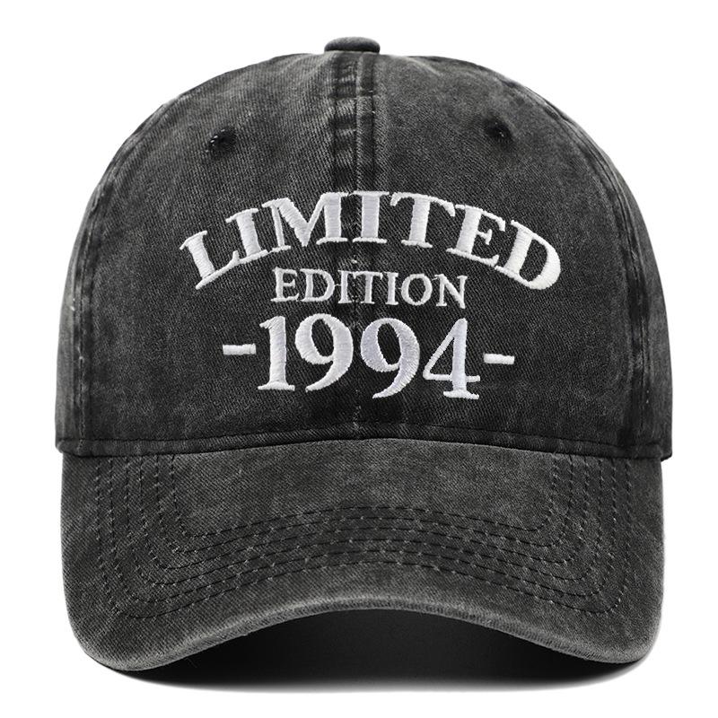 Vintage Birthday Baseball Cap (1990-1997) - Washable Distressed Hat for Men and Women
