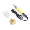Electric Engraving Wood Burning Pen Tips Tool Set Pyrography   (Yellow)