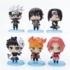 Naruto Q Version Six Paths Naruto Obito Pvc Action Figure For Car Decoration Blind Box Collectible
