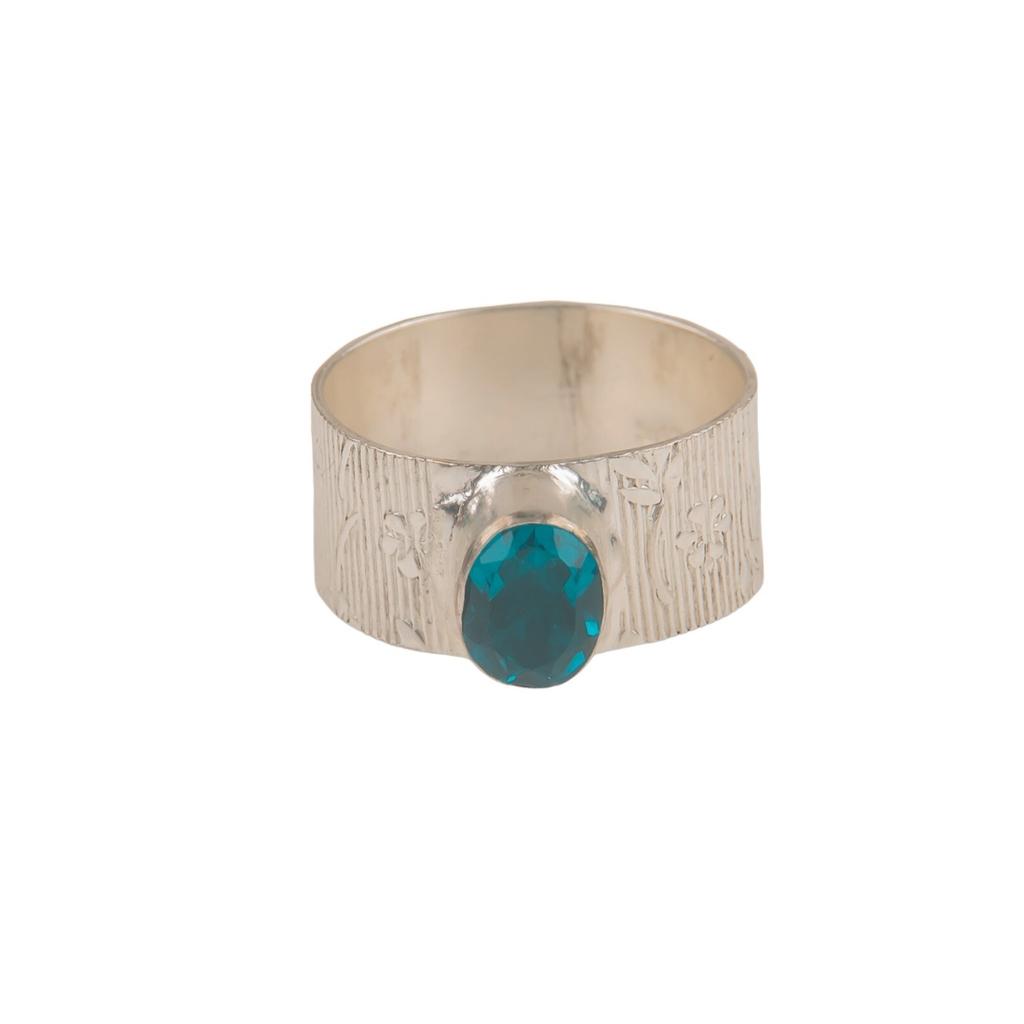 Apatite Gemstone 925 Sterling Silver Jewelry Handmade Ring For Anniversary Gift RR-3-12