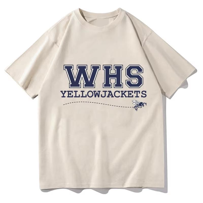 2026 WHS Yellowjackets TShirt Kpop Unisex Shirt Summer Merch Shirt Kpop Cotton Shirt Kpop Harajuku Print Top Tees Tshirt Clothes Short Sleeve