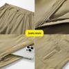 Men's Quick-Dry Elastic Hiking Pants - Breathable, Casual, Plus Size, Long Mountaineering Trousers