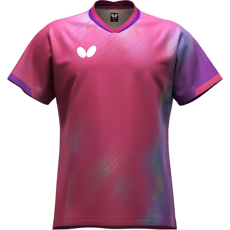 

[butterfly] Game wear (table tennis) infilia shirt 016: Rose M