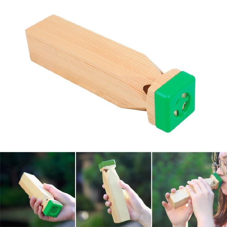 Wooden Train Whistle Orff Musical Instrument Toy Steam Flute Instruments Toy