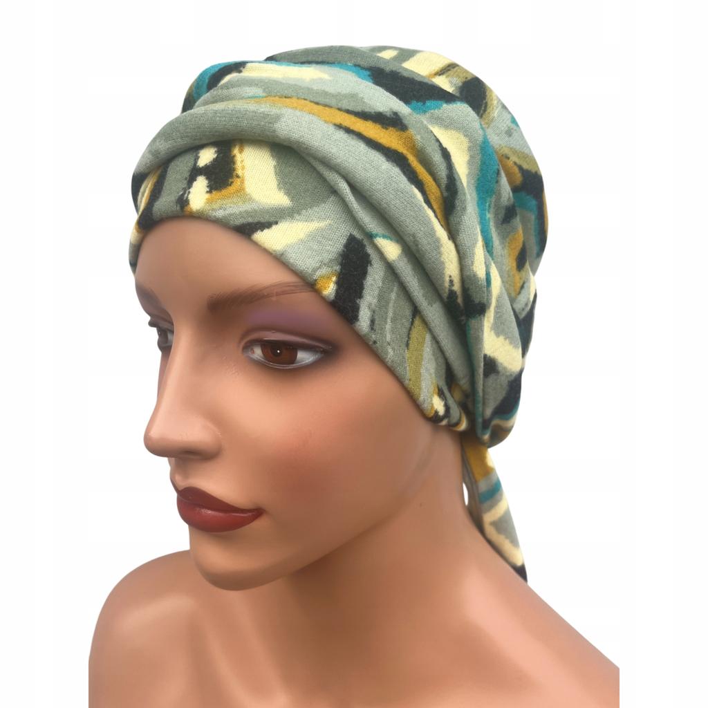 Turbante da Donna Benay Wek-524 Sciarpa Elegante da Legare Anche Dopo la Chemioterapia