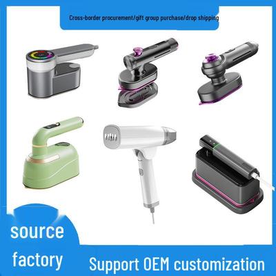 Portable Handheld Electric Garment Steamer - Mini Rotating Folding Iron for Home Use