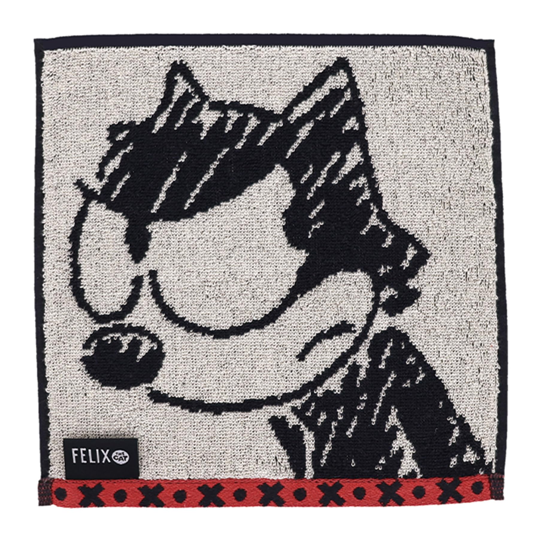 

Marushin Felix the Sulky Black Movie Mini 4755012700 Handkerchief, Cat, Cat, Towel, Towel, Cotton,