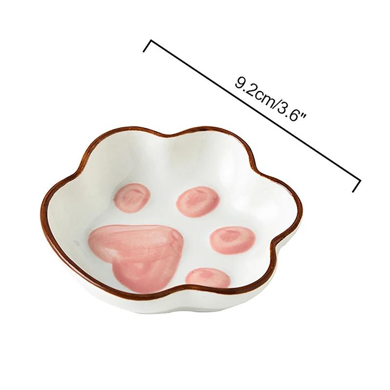

Cute Small Ceramic Plate Mini Mustard Pesto Tomato Sauce Soy Sauce Dish Seasoning Plates Suitable for Family and Restaurant Use