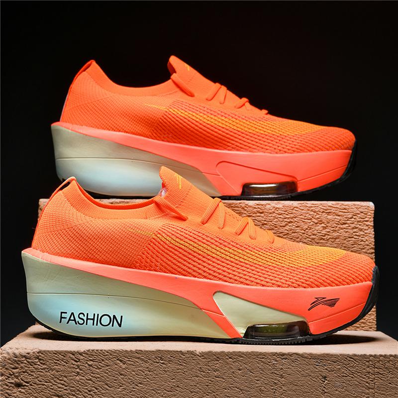 Herenschoenen Luchtkussen Runner Sportschoenen Tenis Plate Sport Hardloopschoenen Dames Atletische Specialiteit Marathon Sneakers 38 red