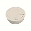 4pcs 60mm Desk Table Plastic Cable Hole Cover PC Computer Desk Round Wire Tidy Grommet Cable Organizer
