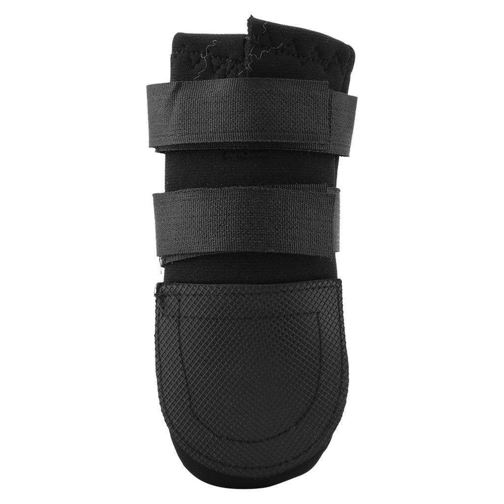 2pcs Dog Boots Shoes for Different Size Dogs with Two Adjustable Straps AntiSlip Sole XL