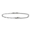 SEWNSWEN SEWN SWEN SILVER HALF CURB CHAIN Bracelet