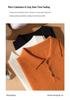 Men's 100% Pure Cashmere Four-Button Polo Collar Sweater - Autumn/Winter Knitwear