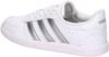 Кроссовки Adidas Breaknet Sleek Women cloud white silver metallic sneaker