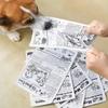 Bite-resistant Newspaper Dog Toys Funny Squeaky Sounder Sounding Paper Small Medium Chew Dog Toys Frenchbull Easy Clean Puppy