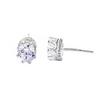 Exquisite Eight Claws Crown Stud Earrings 925 Silver Moissanite Earrings for Women Wedding Birthday Jewelry Gifts