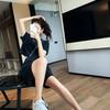 2026 Women's Summer Korean Style Casual Wide-Leg Shorts Two-Piece Set - Fashionable Street Style Slimming Outfit