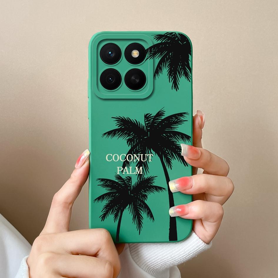 Hülle Für Huawei Honor X8c 7S 10i 20 20e 30 30S 50 50SE 60SE 70 Lite Pro Plus Hübsche Bunte Blume Flüssig Silikon Anti Rutsch Gehäuse Für Huawei Hülle