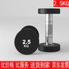 JINLISHUO PVE Round Head Rubber Coated Dumbbell