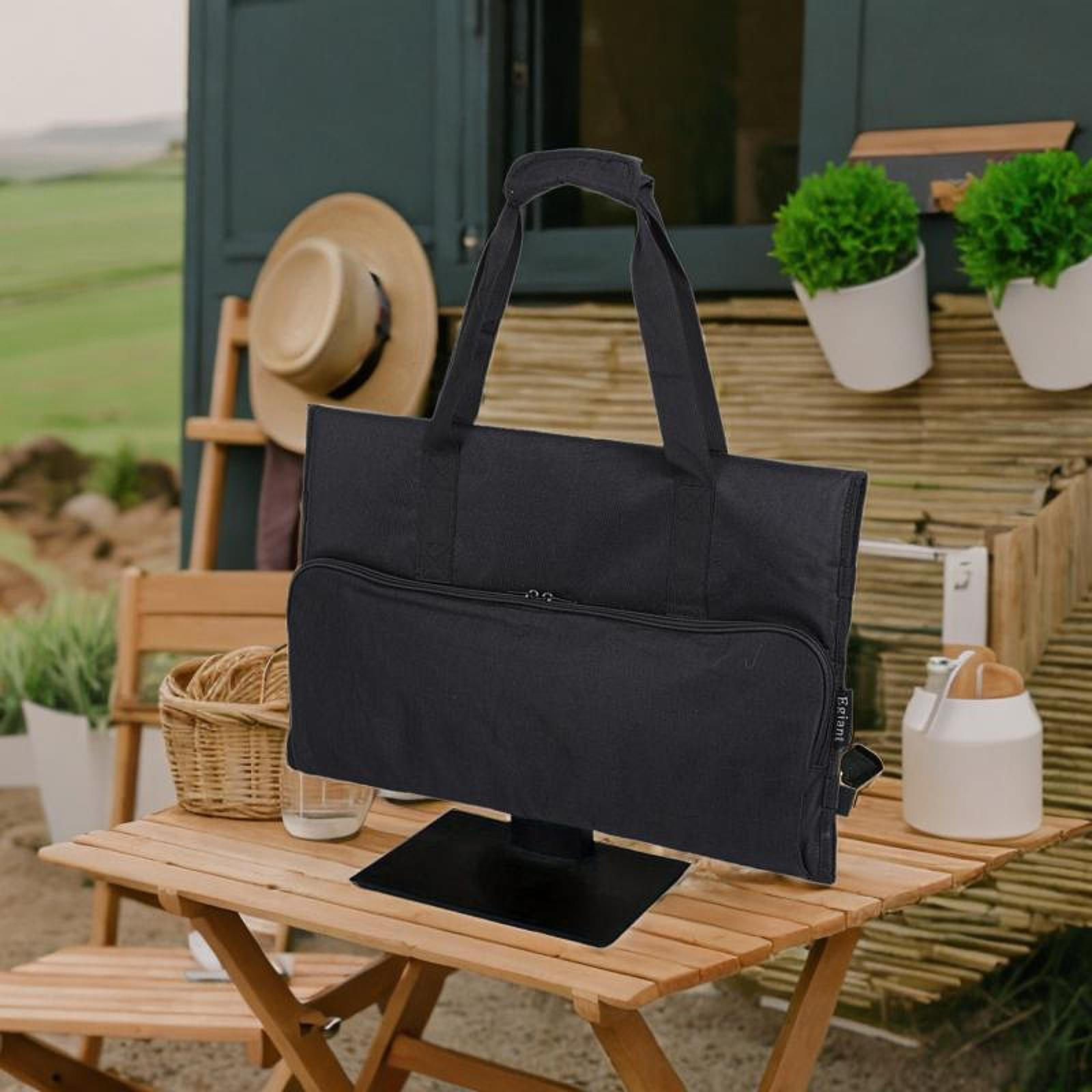 

Чохол для монітора, сумка, зовнішній портативний, захисний, універсальний, легкий, для 24 дюймів чорний