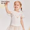 PawinPaw Girls' Cartoon Bear Summer T-Shirt