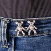 Retract Waist Bear Detachable Clothing Accessories Waist Tighten Clip Waist Pin Buckle Waist Button