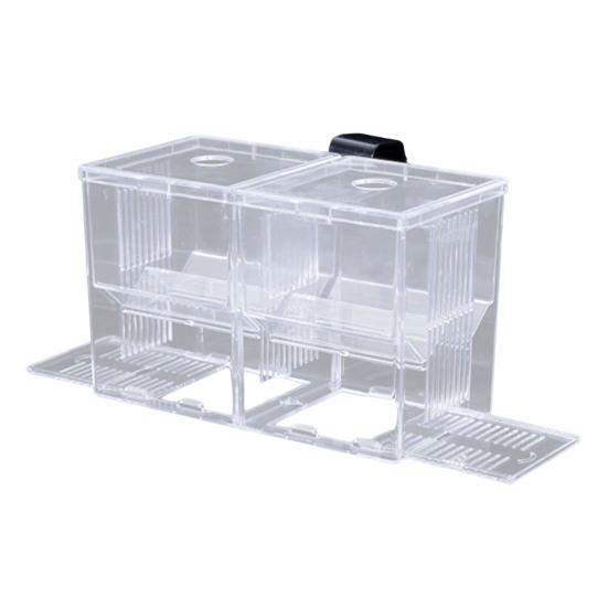 Aquarium Breeder Box Isolation Fish Breeding Hatching Divider Transparent Multi-Grid Design Fish Breeding Isolation Box for Shrimp Clownfish