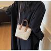 Korean Style Tie-Dye Crossbody Shoulder Bag - Retro Texture, Versatile & Casual for Women