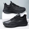 Black sneakers casual shoes outdoor commuting comfort