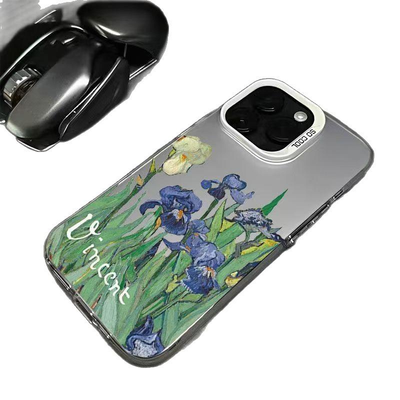 Van Gogh Iris Suitable for Apple 16Pro Mobile Phone Case IPhone 15 14ProMax New 13Pro 12