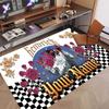 Custom Name Crystal Velvet Rug,Kendrick Lamar Comfortable Anti Slip Floor Mat For Room Decoration