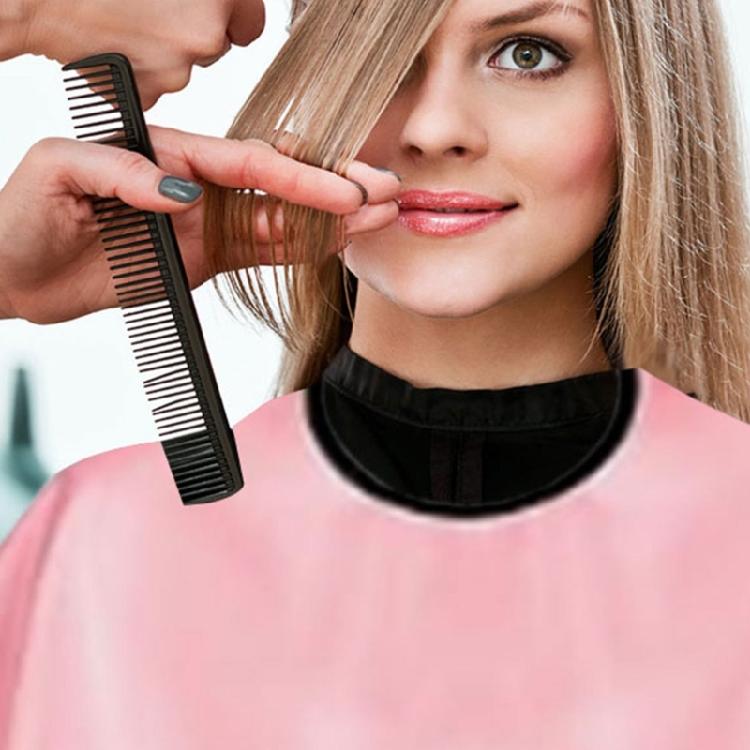 Makeup Cape Beauty Salon Cape Water Resistant Short Smock Light Weight Beard Apron Styling Shampoo Cape for Hairdresser
