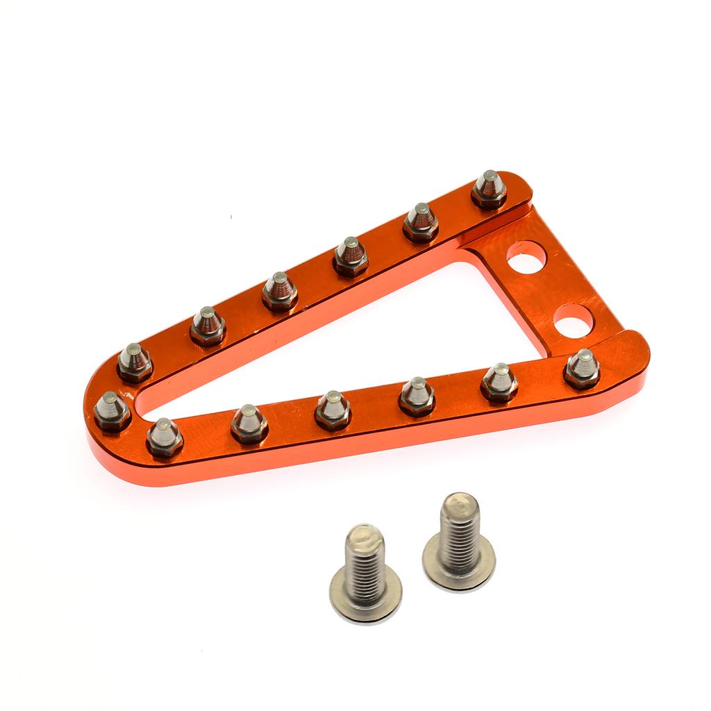 68mm CNC Rear Brake Pedal Step Plate Tip For KTM SX SXF EXC EXCF XC XCF XCW XCFW TC TE 2008 2009 2010 2011 2012 2013 2014-2016