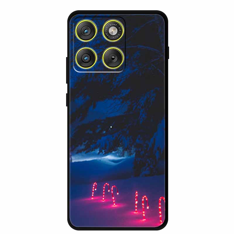 Christmas Phone Cases For Motorola Edge 70 5G Case Silicone Soft Back Cover Christmas Tree for Moto X70 Air 5G Edge70 Back Cover