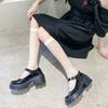 Spring Thin Ladies Black Jacquard Love Calf Socks, Japanese Jk Style Knee Socks Lolita Silk