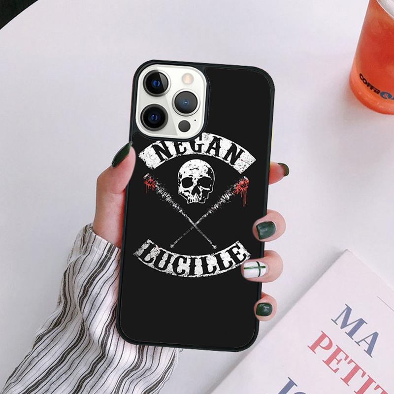 Walking Dead TWD Phone Case For iPhone 17 Air 16 15 14 13 12 11 Pro Max Plus Max Cover Shell coque