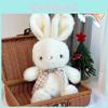 Scarf Rabbit Plush Toy Cartoon Animal Stuffed Doll Room Sofa Gift Decoration