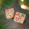 Christmas Decorations 7*7*7cm Advent Calendar Charming Holiday Decor Creative Storage Solution Easy To Assemble Boxes