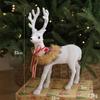 Realistic Christmas Reindeer Display Ornament Perfect For Holiday Decorations HX6C