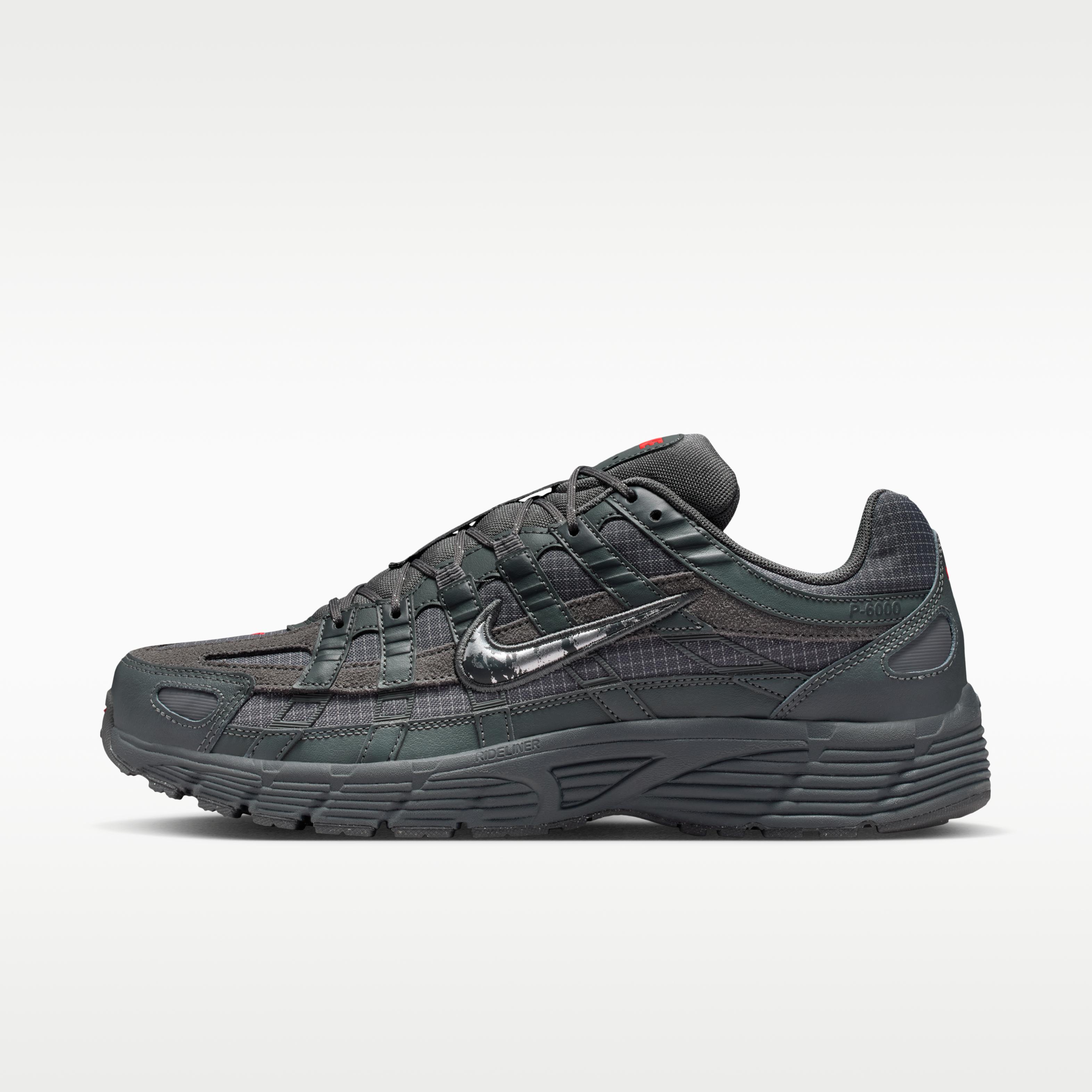 Nike P-6000 Premium Iron Grey Metallic Silver 40.5