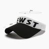 Women's Summer Empty Top Hat Knitted Hat Outdoor Sports Cap Sunshade Sunscreen Spring Summer Peak Cap Sun Visor Hats