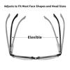 1pack Auto-Focus Reading Glasses Lightweight PC Frame Unisex Design  Ideal for Computer Use & Perfect Gift Choice