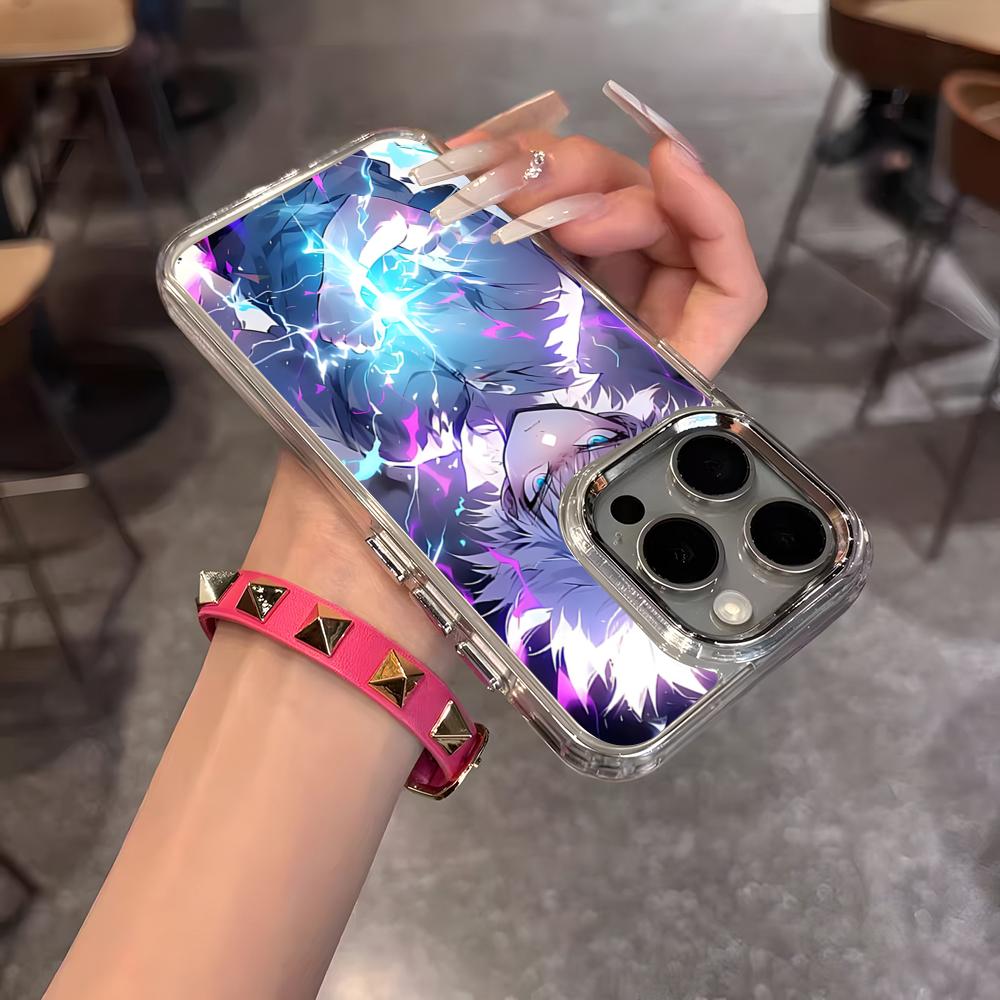 

Чехол для телефона Hunter X Hunter Killua для IPhone 17 Air 16 15 14 13 12 11 Pro Pro Max Plus Прозрачный Мягкий Чехол iPhone 16 Plus