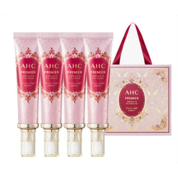 [A.H.C] AHC (cu) Premier Ampoule In Eye Cream Core Lifting Set (40ml*4ea) 1 Pack / Garden Bouquet Edition